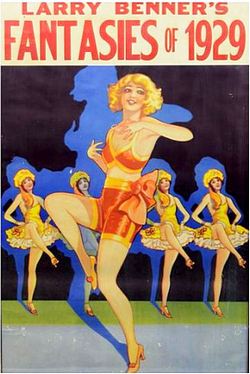 lithographic poster from 1929